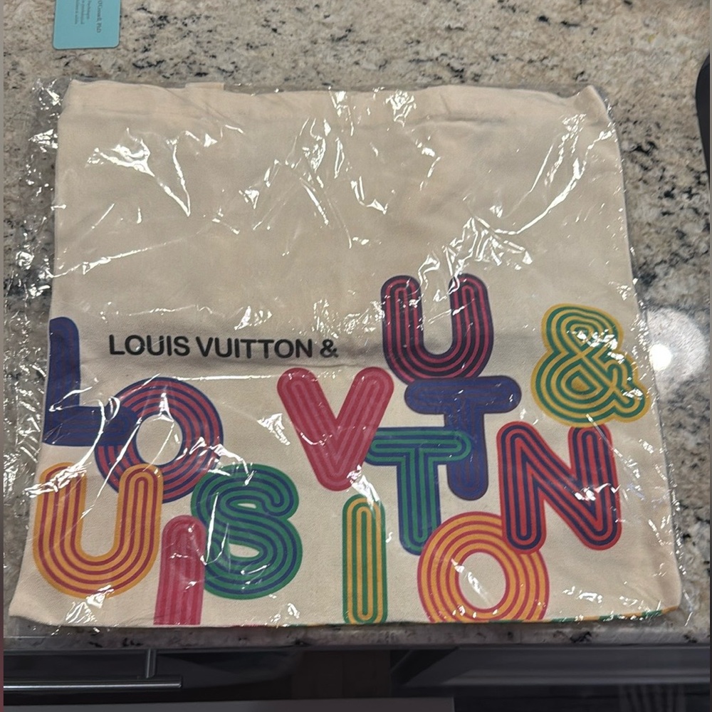 Louis Vuitton Limited Canvas Eco Tote Bag Shenzhen Exhibition 2022 New C…